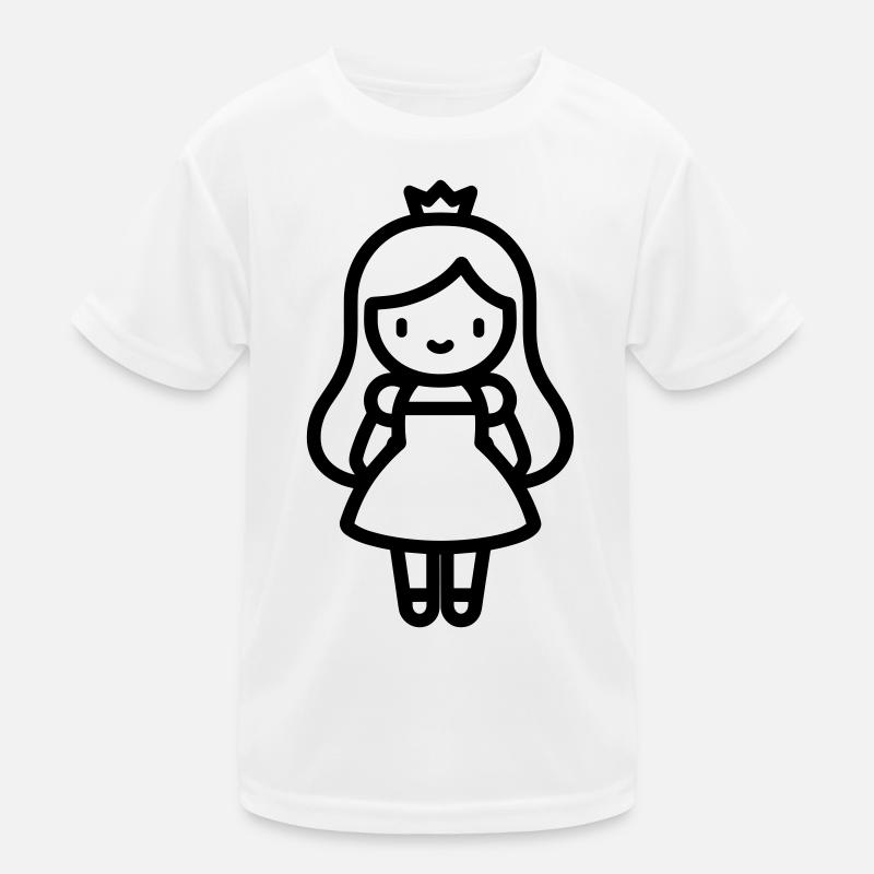 Prinzessin Kinder Funktions-T-Shirt