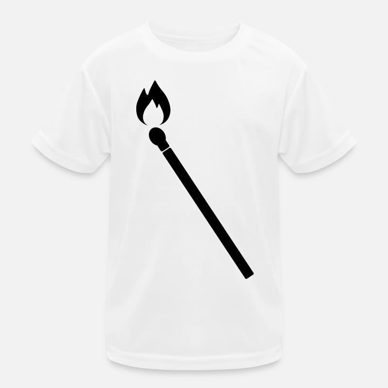 Burning Match Kids Functional T-Shirt