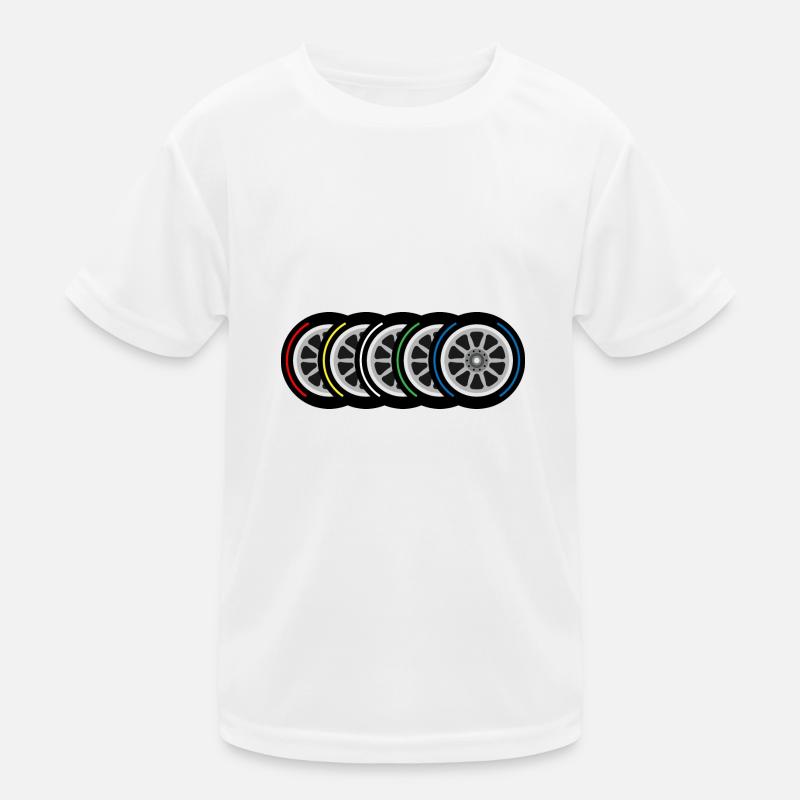 Composés de pneus T-shirt sport Enfant