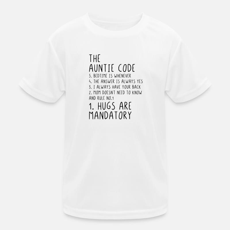 The Auntie Code Kinder Funktions-T-Shirt