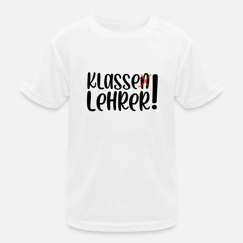Klasse Lehrer Kinder Funktions-T-Shirt