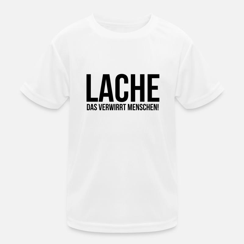 Lache das verwirrt Menschen Kinder Funktions-T-Shirt
