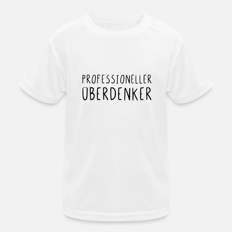 Professioneller Überdenker Kinder Funktions-T-Shirt