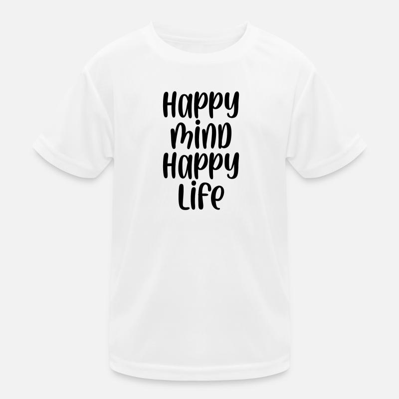 heureux vie heureuse T-shirt sport Enfant