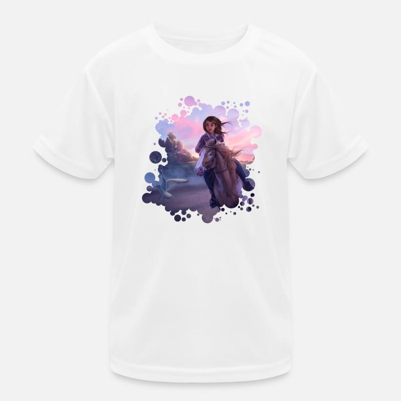 Dawn - Kids Functional T-Shirt - white