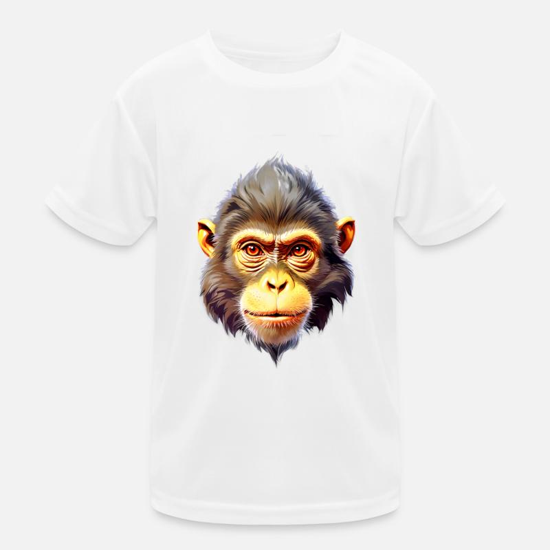 Affe V24 05 Kinder Funktions-T-Shirt