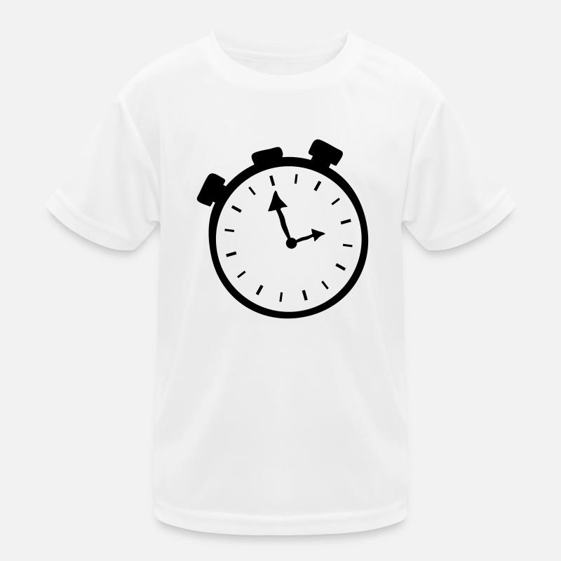 uhr Kinder Funktions-T-Shirt