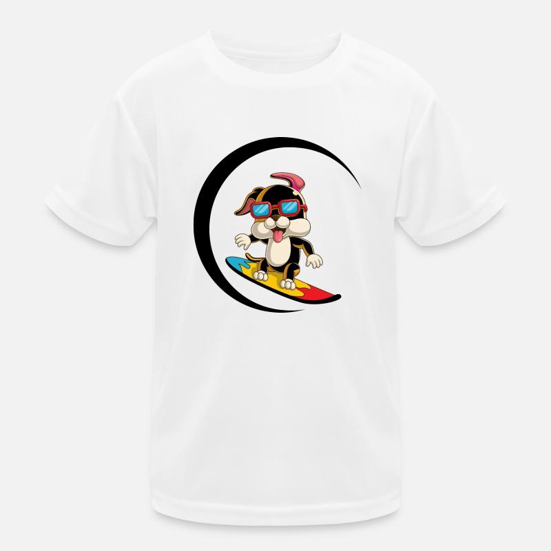 Dog Hund Kinder Funktions-T-Shirt