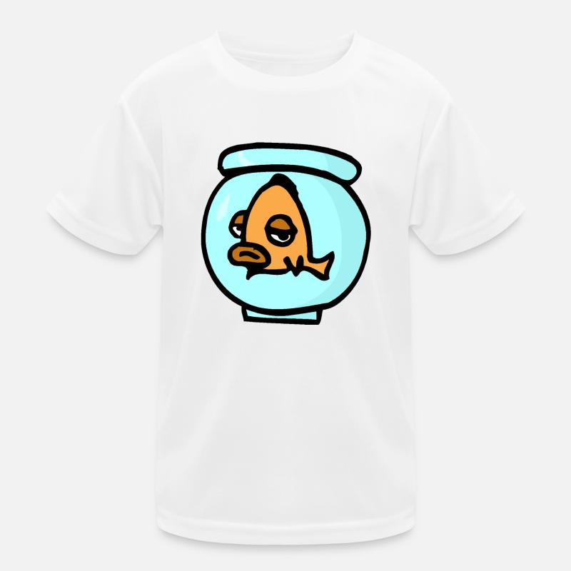 Bored fish Kids Functional T-Shirt