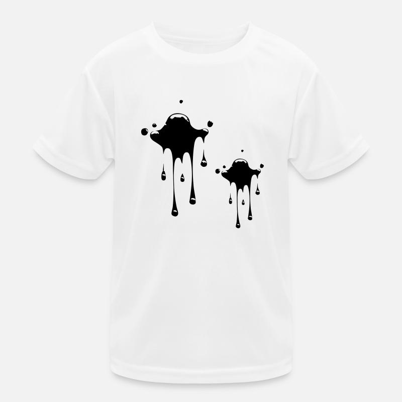 Stain Blobs Kids Functional T-Shirt