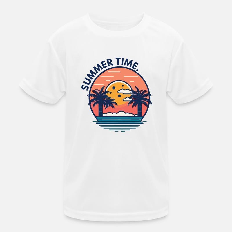 Summer Kids Functional T-Shirt
