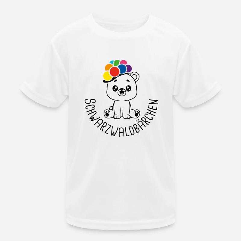 Schwarzwaldbärchen Kinder Funktions-T-Shirt