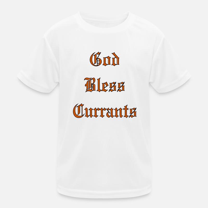 GodBlessCurrants Kids Functional T-Shirt