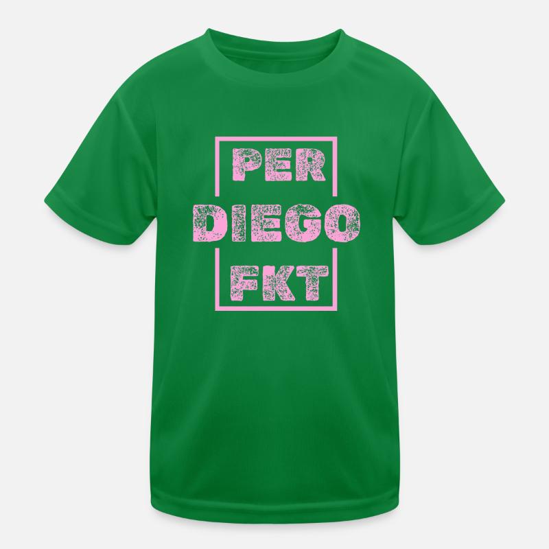 Diego Kinder Funktions-T-Shirt