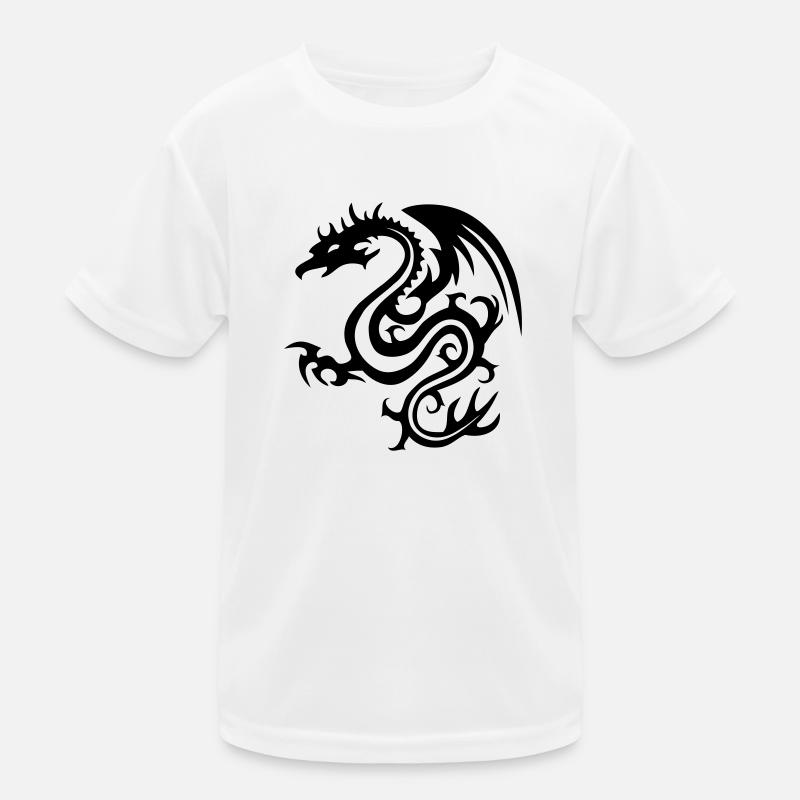 Drache Kinder Funktions-T-Shirt