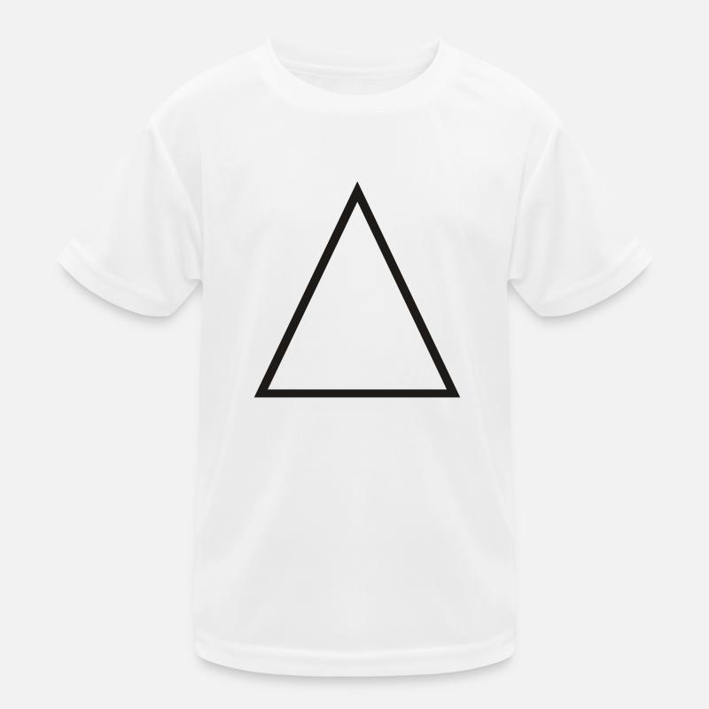 Triangle Outline T-shirt sport Enfant