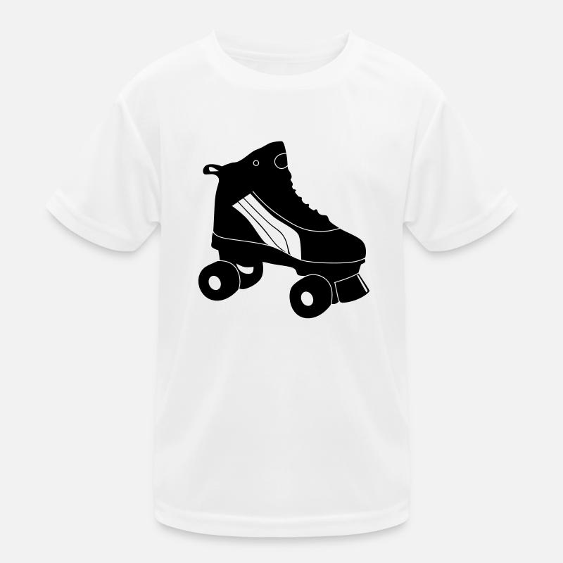 Rollschuh Kinder Funktions-T-Shirt