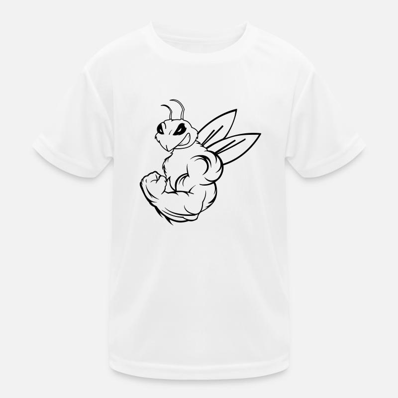 strong_bee_01 T-shirt sport Enfant