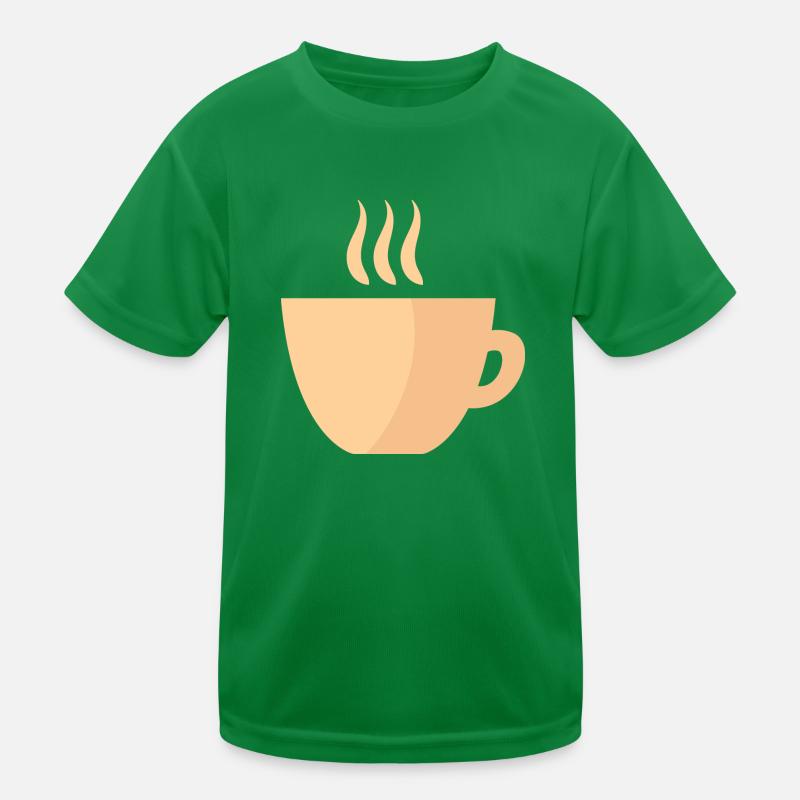 coffee Kinder Funktions-T-Shirt