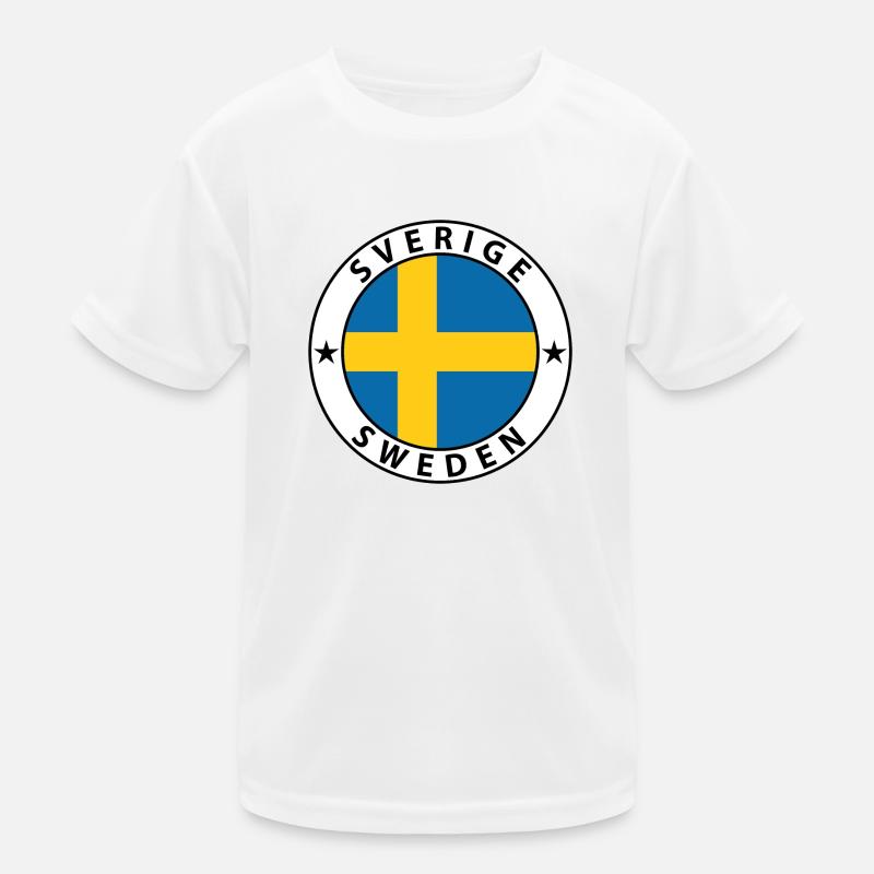 Sweden Kids Functional T-Shirt