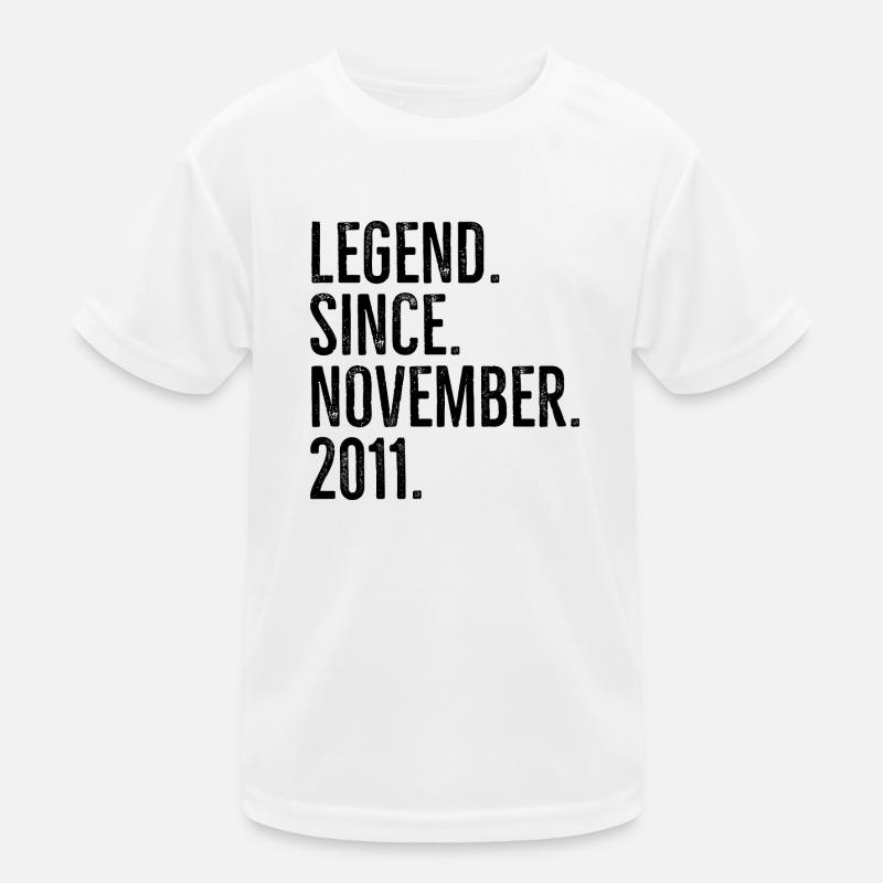 Legend Since November 2011 Kids Functional T-Shirt