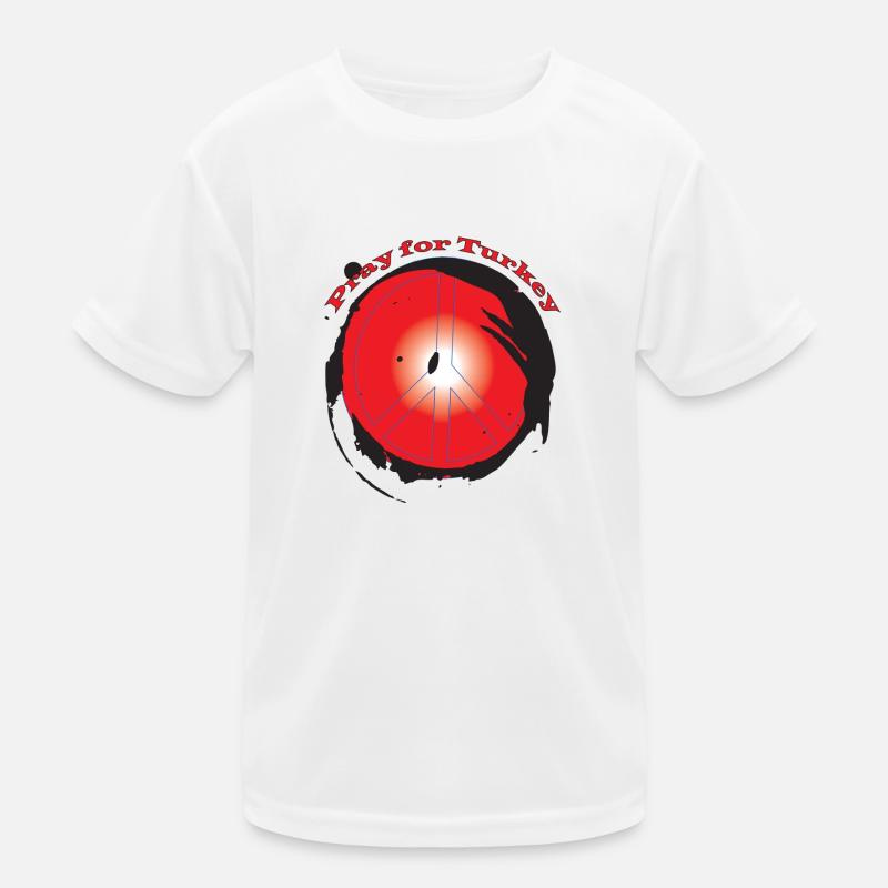 Pray for Turkey Kids Functional T-Shirt