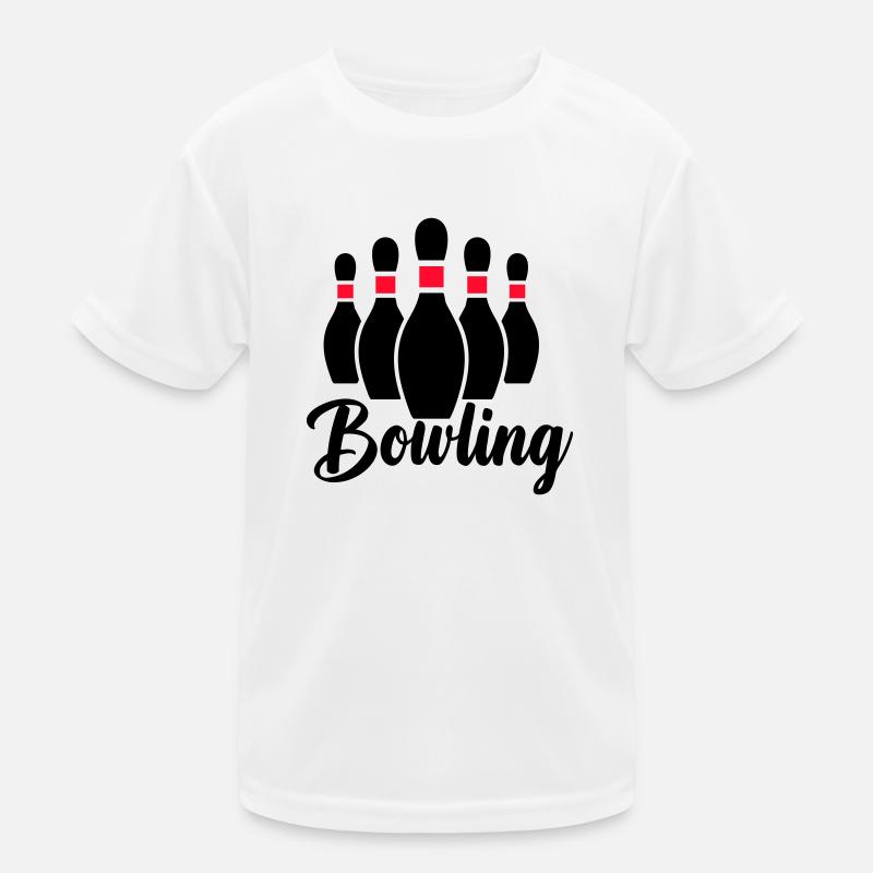 bowling Kids Functional T-Shirt