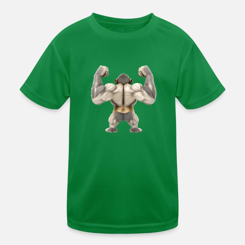 Singe Flexender T-shirt sport Enfant