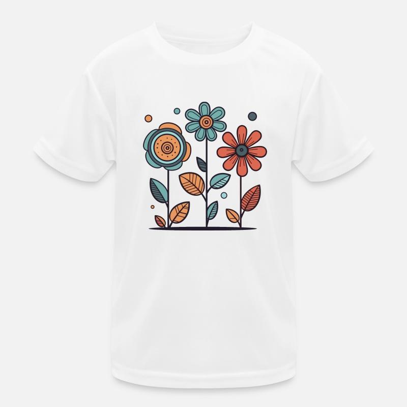 Les fleurs T-shirt sport Enfant