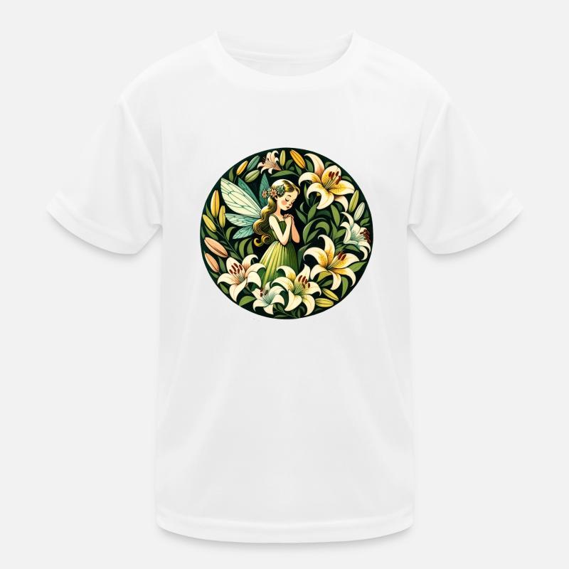 Lily Fairy Kids Functional T-Shirt