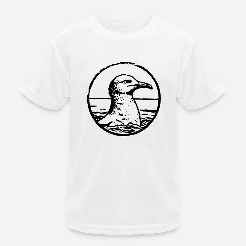 Möwe Kinder Funktions-T-Shirt