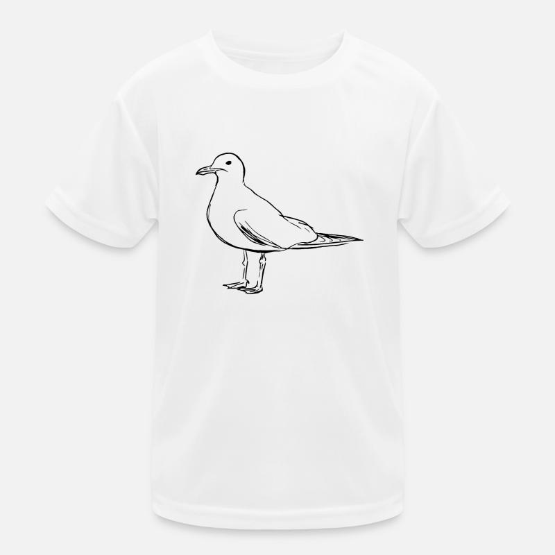 Möwe Kinder Funktions-T-Shirt