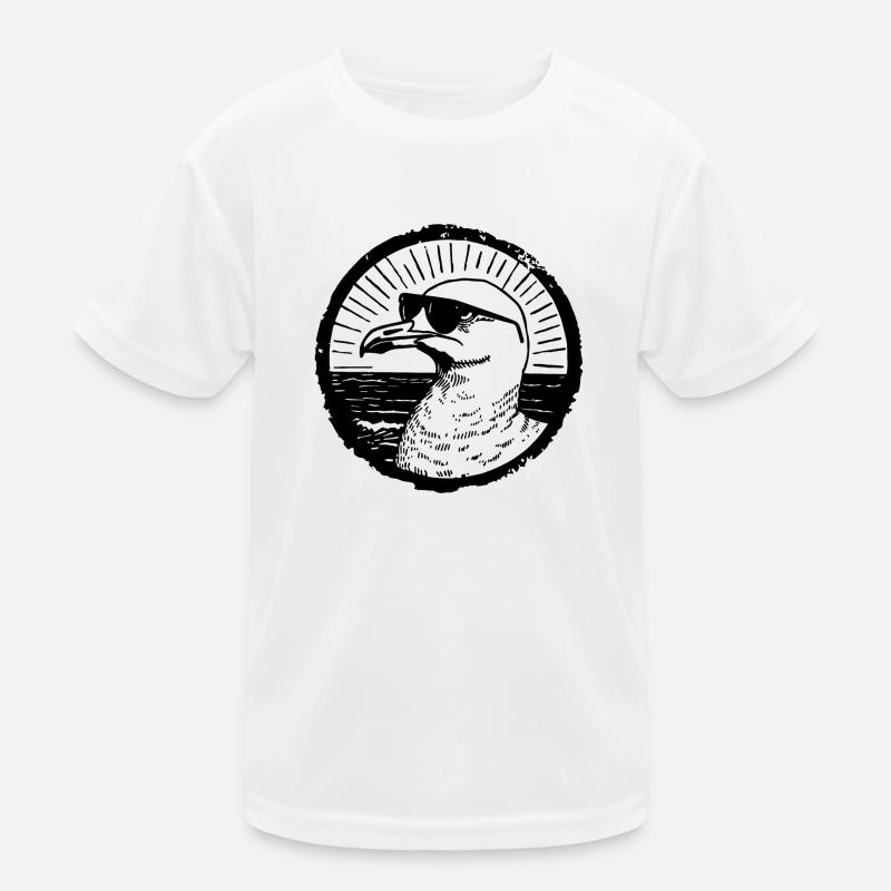 Möwe Kinder Funktions-T-Shirt