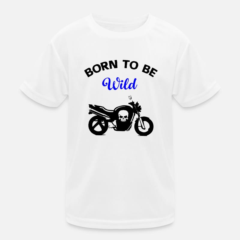 motorcycle Kids Functional T-Shirt