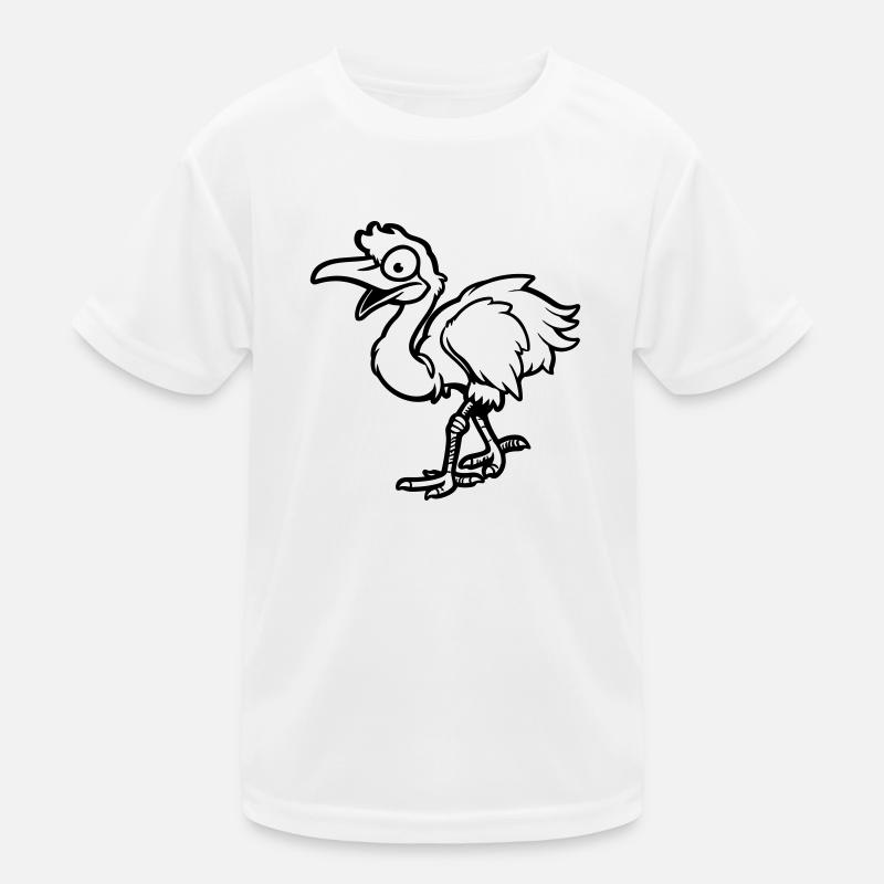 strauß comic Kinder Funktions-T-Shirt