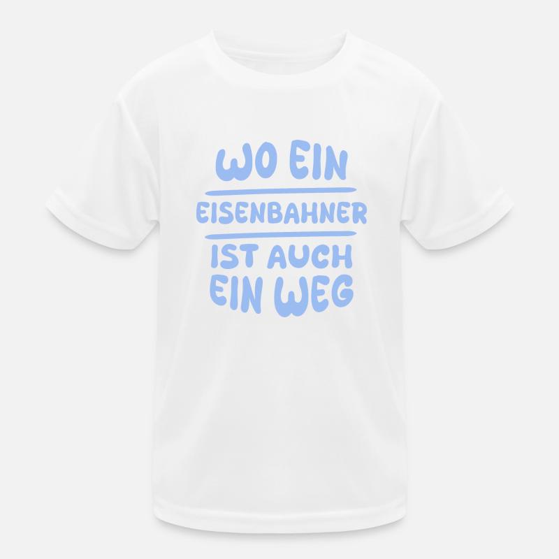 Eisenbahner Eisenbahner Kinder Funktions-T-Shirt