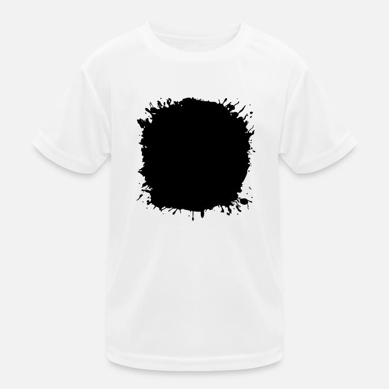 splatter klecks Kinder Funktions-T-Shirt