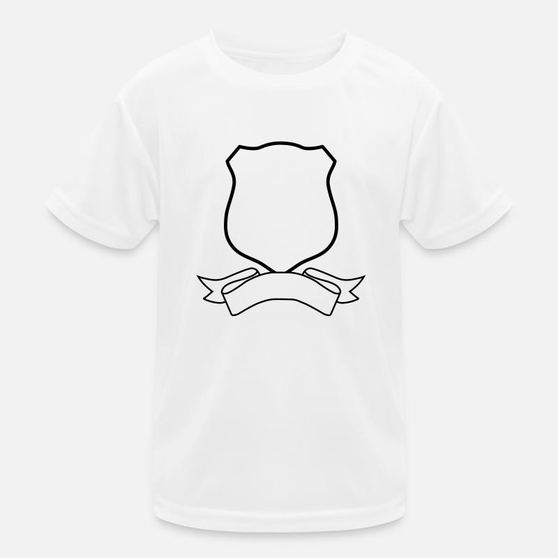Badge and scroll Kids Functional T-Shirt