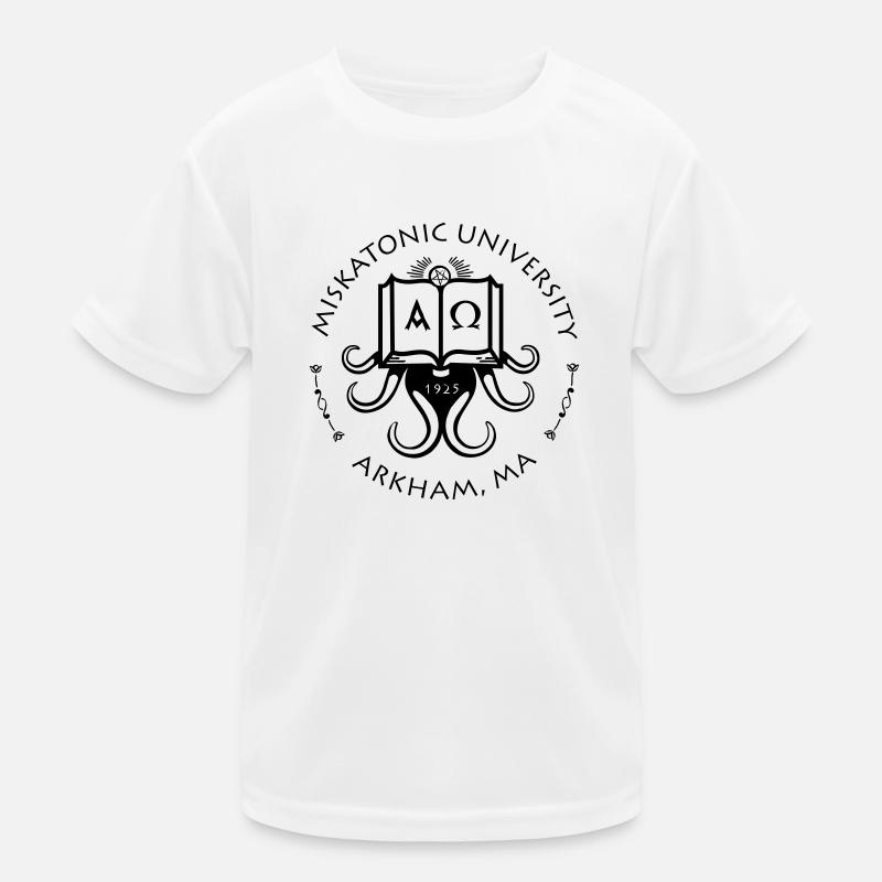 Miskatonic University T-shirt sport Enfant
