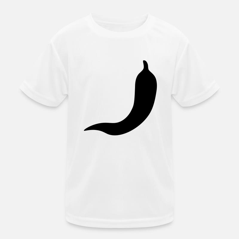 Chilli vector outline Kids Functional T-Shirt