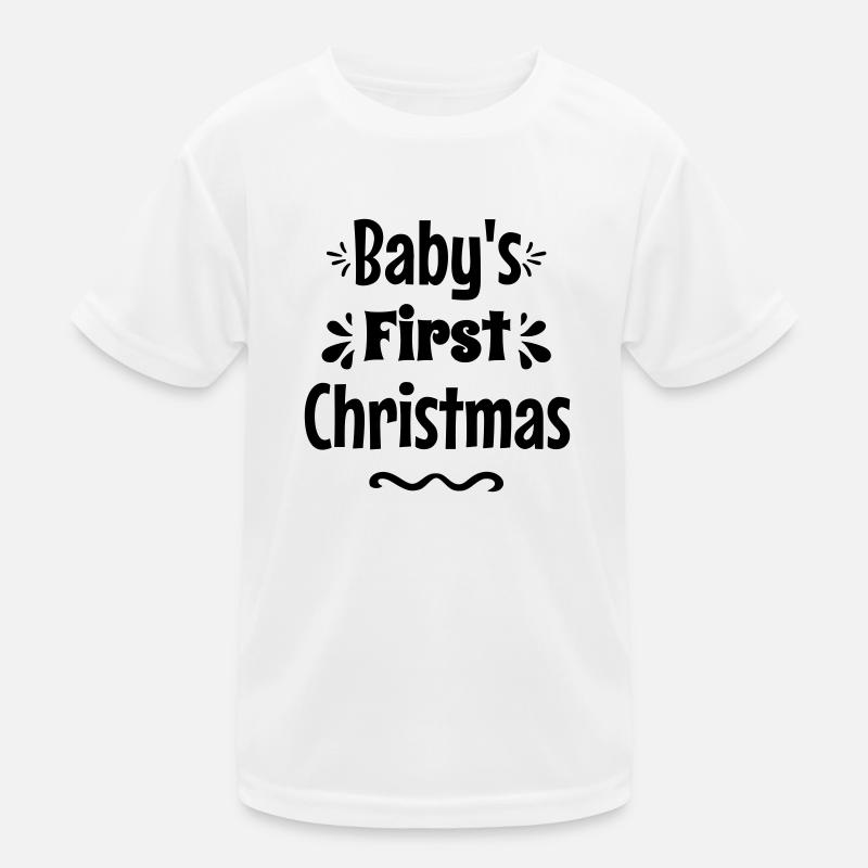 baby's first christmas Kids Functional T-Shirt