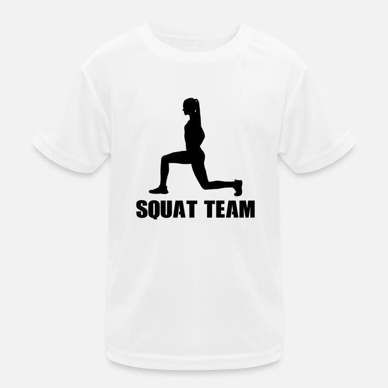 Équipe féminine de squat T-shirt sport Enfant