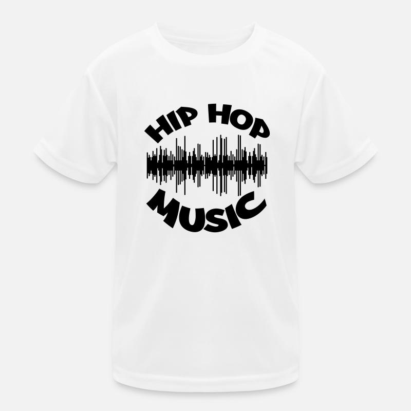 Hip Hop Music Kids Functional T-Shirt