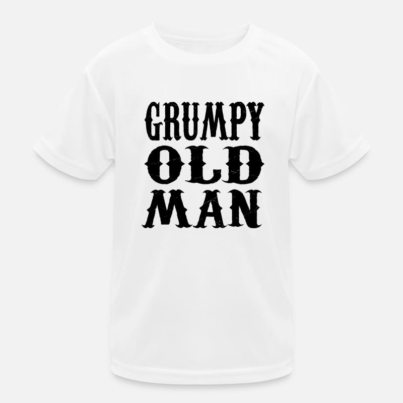 GRUMPY OLD MAN Kids Functional T-Shirt