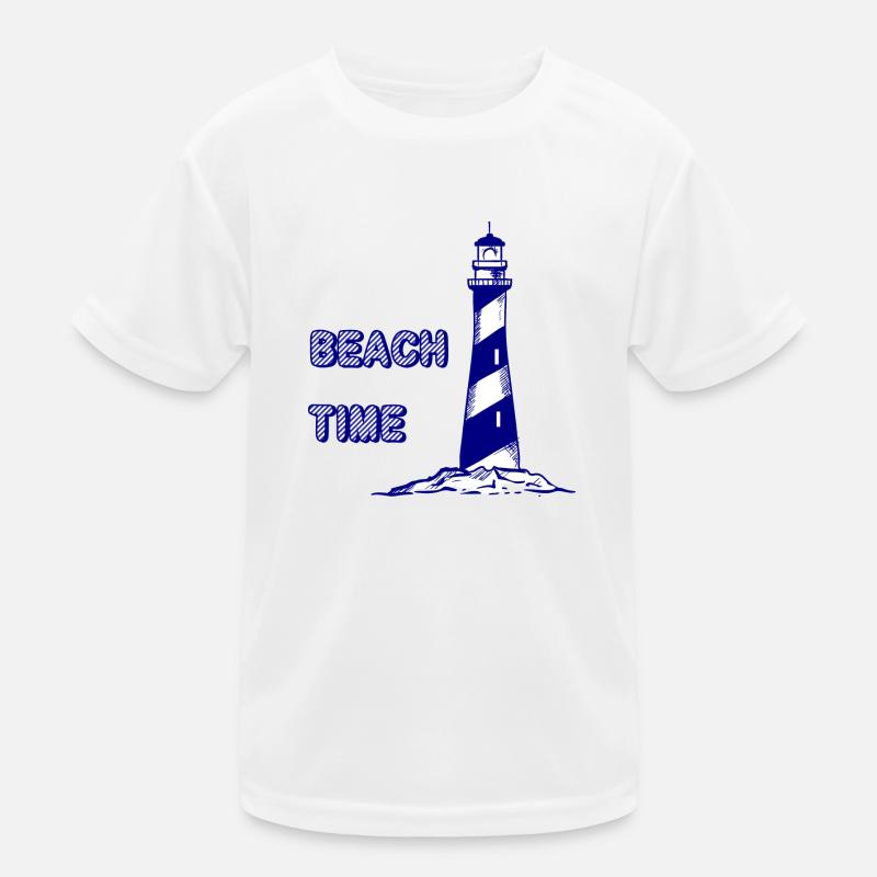 beach time Kinder Funktions-T-Shirt