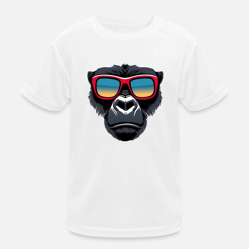 Gorilla Kinder Funktions-T-Shirt