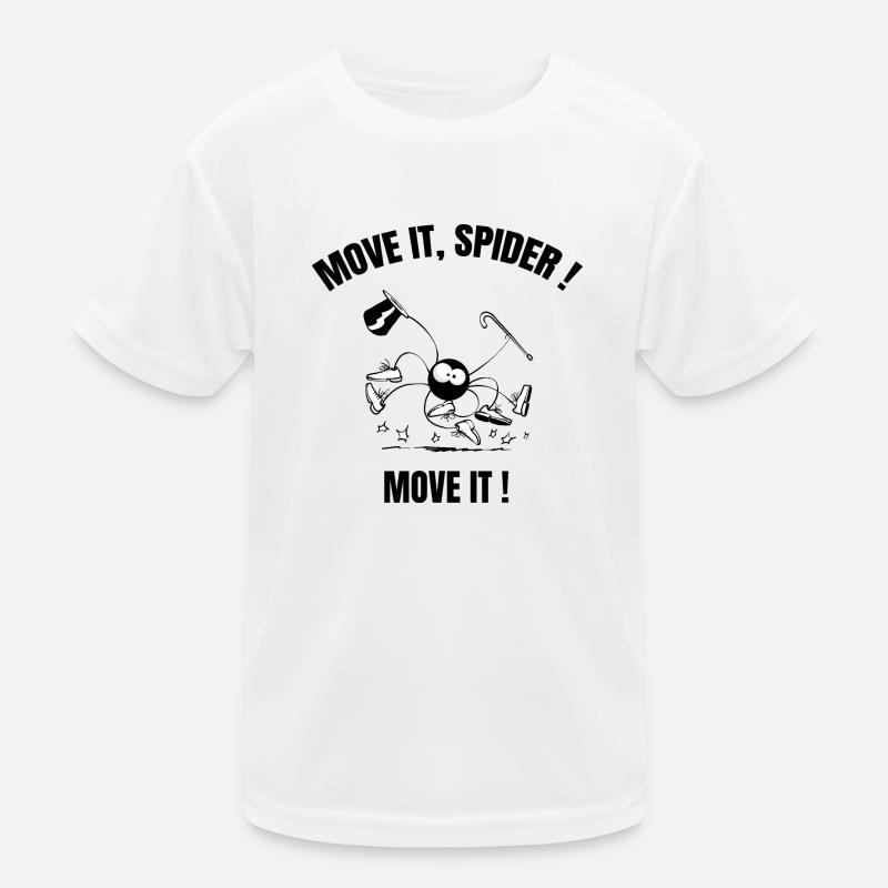 Beth the Spider - Stepptanz (mit Text) Kinder Funktions-T-Shirt