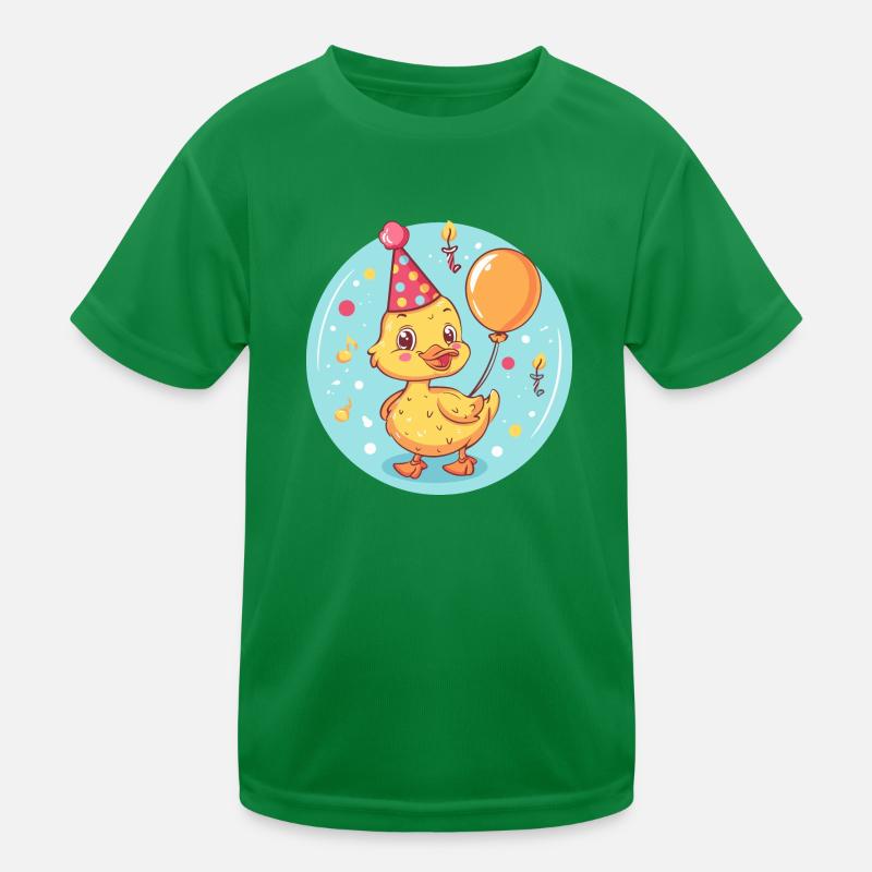 Canard Anniversaire Bébé T-shirt sport Enfant