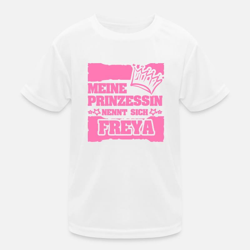 Freya als Mädchenname Kinder Funktions-T-Shirt