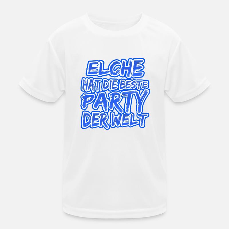 Elche Elche Kinder Funktions-T-Shirt